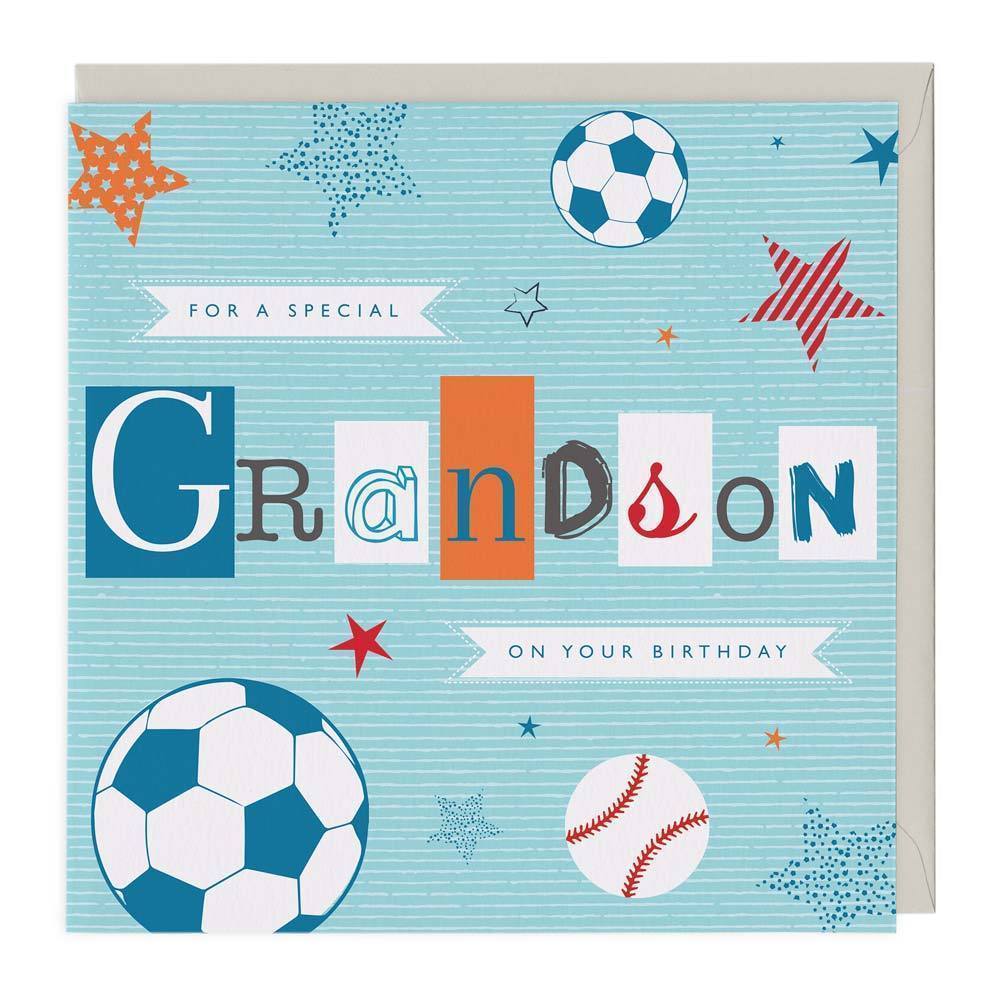 To A Special Grandson Birthday Card