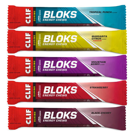 Clif Chews Clif Bloks - 60g Energy Chews XMiles