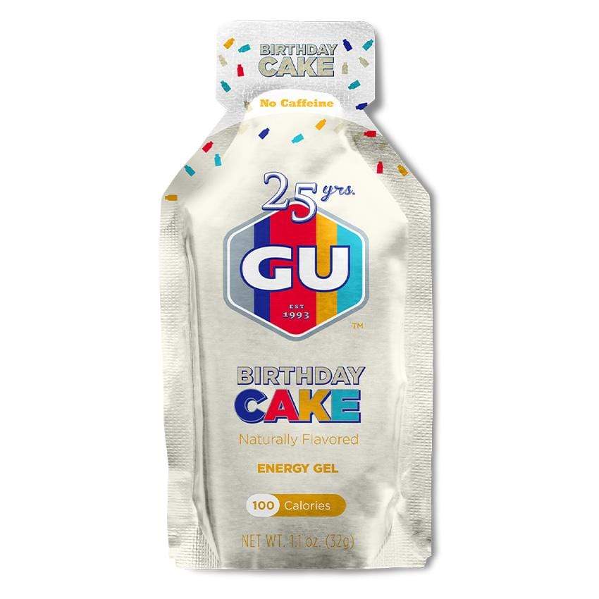 GU Gels Birthday Cake GU Energy Gels - 32g Gel XMiles