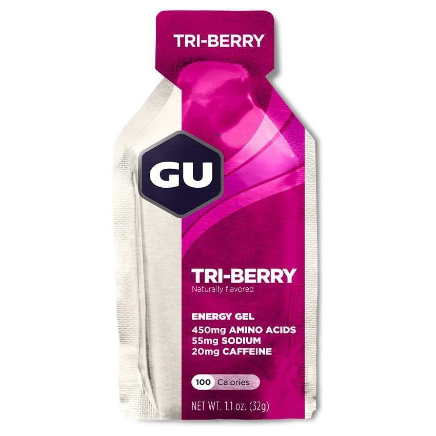 GU Gels Tri - Berry GU Energy Gels - 32g Gel XMiles