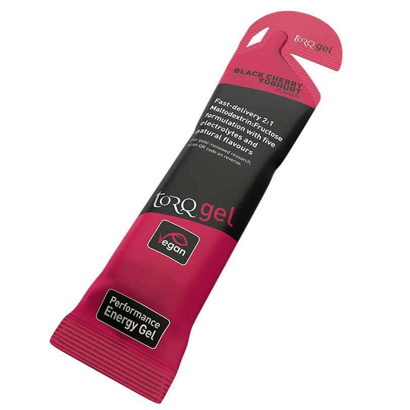 Torq Gels Black Cherry Yoghurt TORQ Energy Gel - 45g Gel XMiles