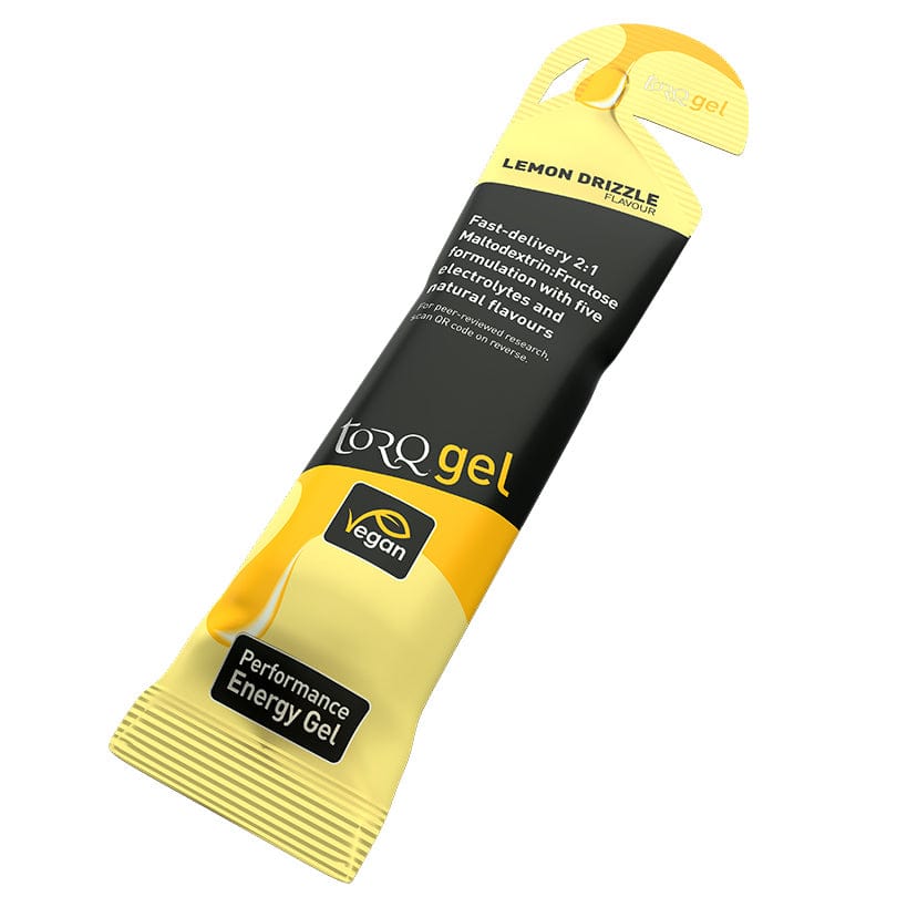 Torq Gels Lemon Drizzle TORQ Energy Gel - 45g Gel XMiles