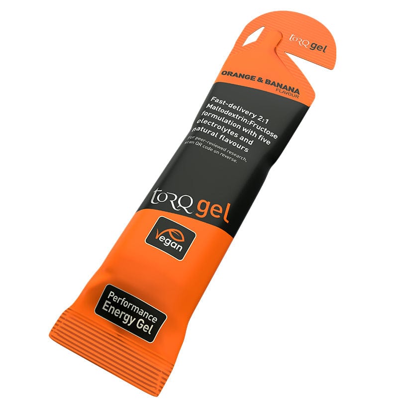 Torq Gels Orange Banana TORQ Energy Gel - 45g Gel XMiles