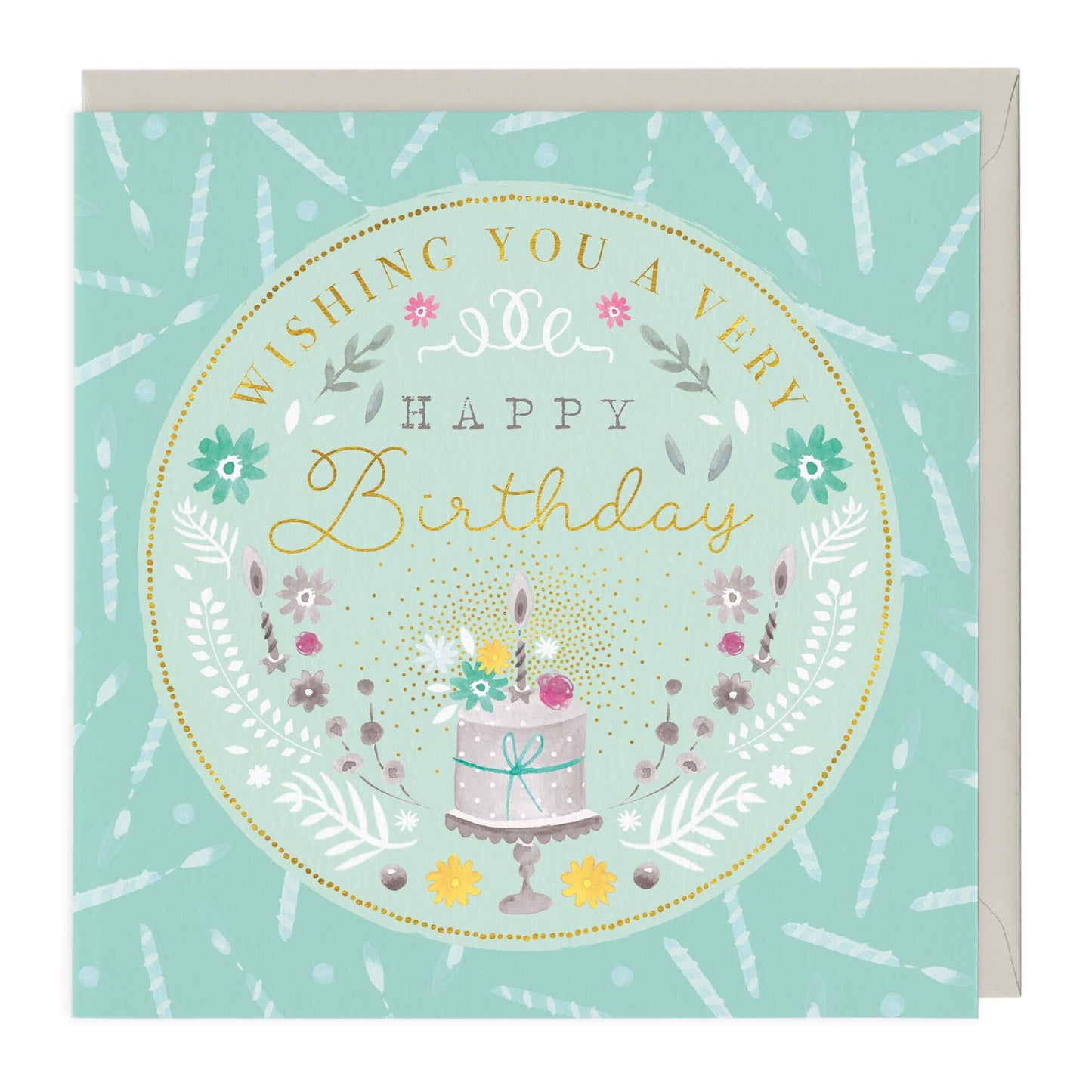 Wishing You A Very Happy Birthday Card