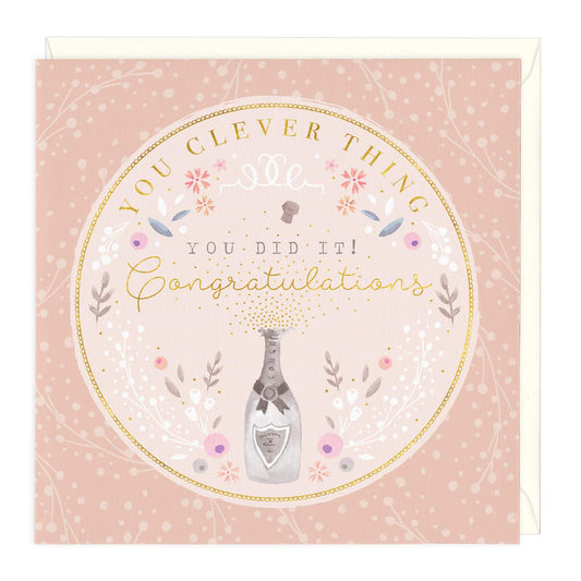 You Clever Thing Congratulations Card