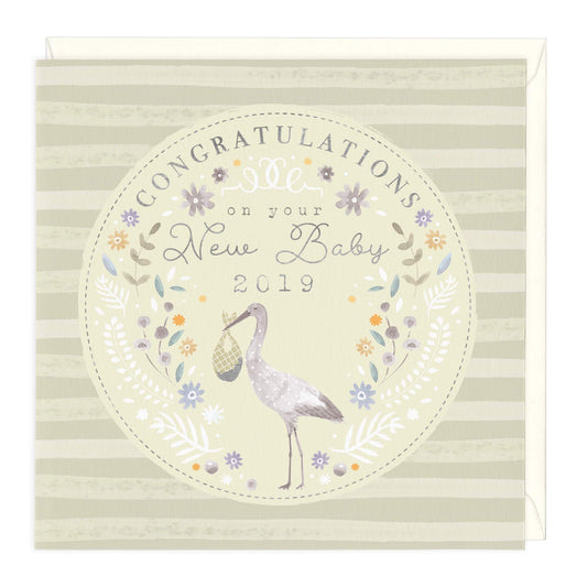 Congratulations On Your New Baby 2019 Card