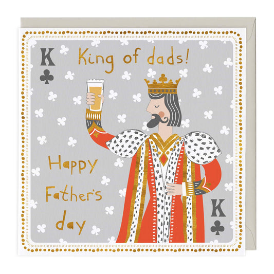 King of Dads Father's Day Card