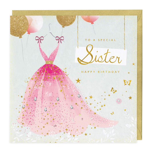 To A Special Sister Birthday Card