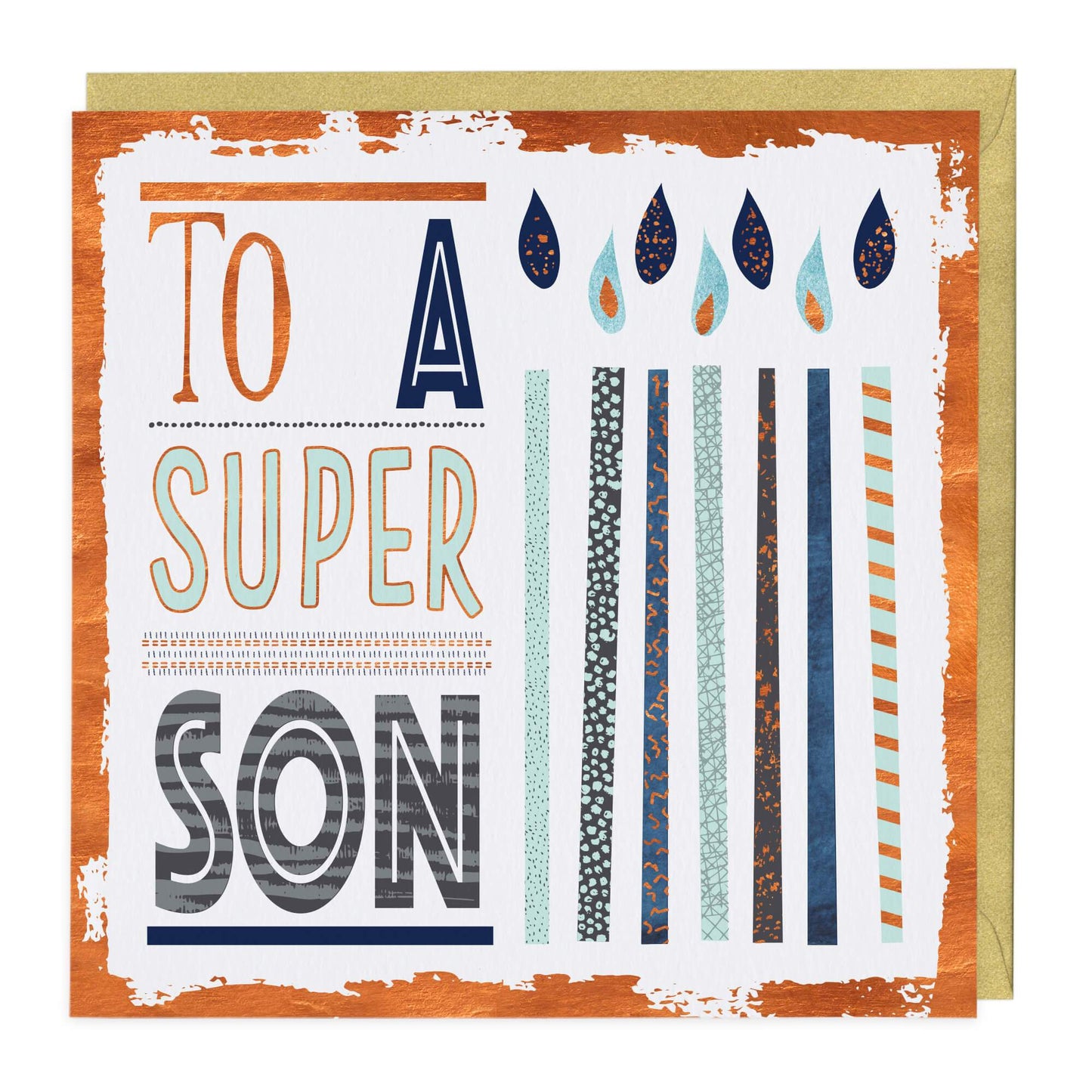 To A Super Son Birthday Card