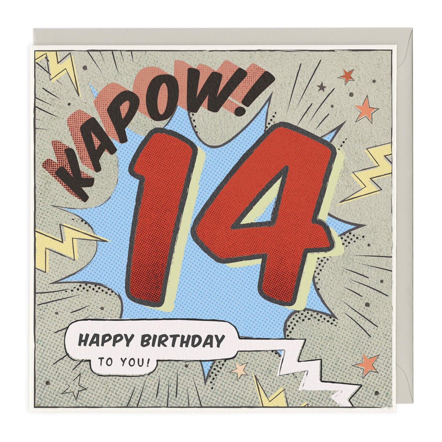 14 Kapow! Birthday Card