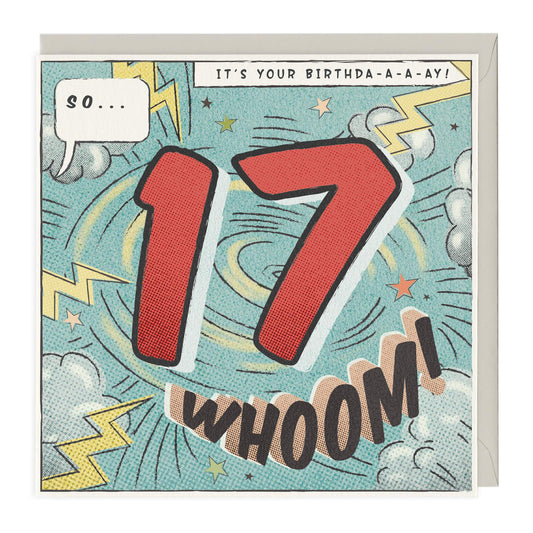 17 Whoom! Birthday Card