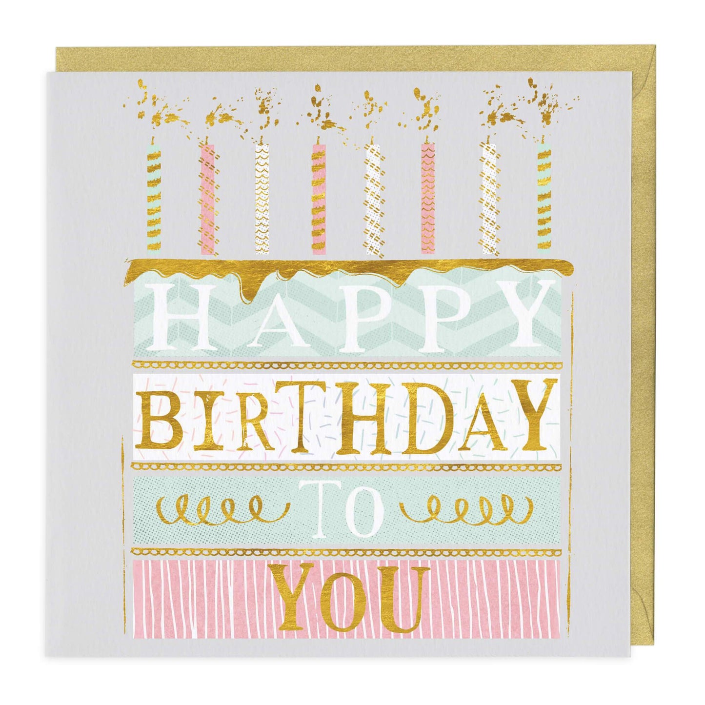 Happy Birthday To You Layer Cake Card