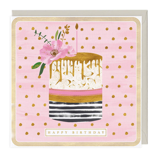 Layered Cake Birthday Card