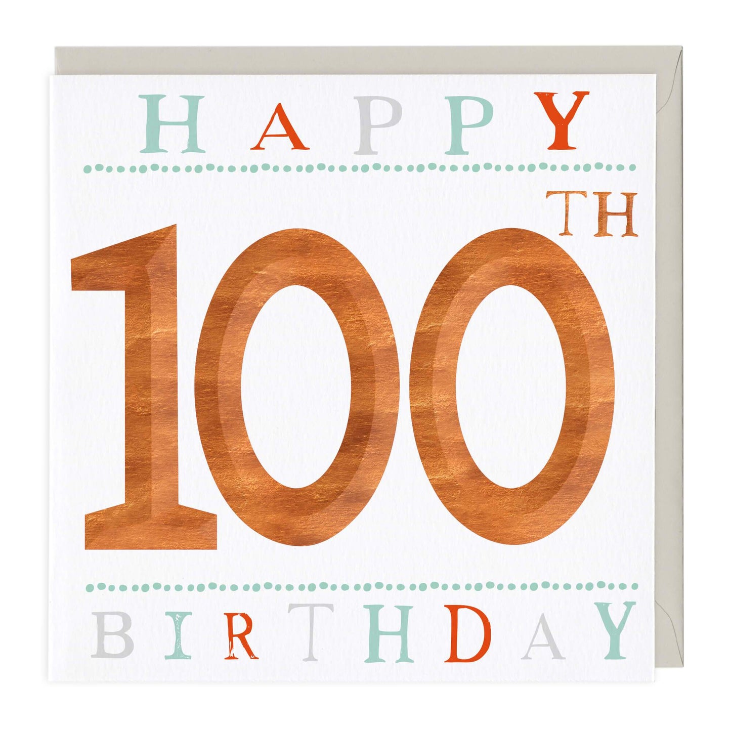 100th Birthday 3D Card