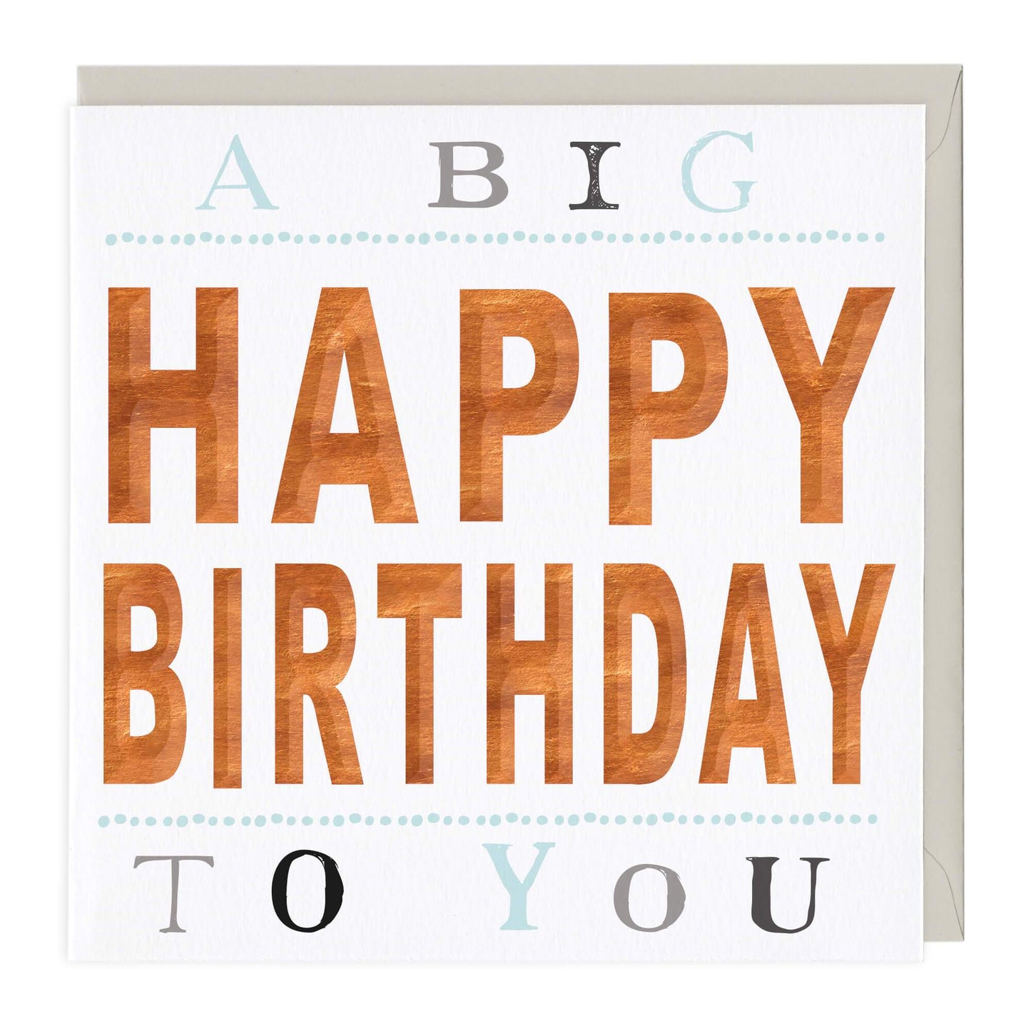 A Big Happy Birthday To You 3D Card