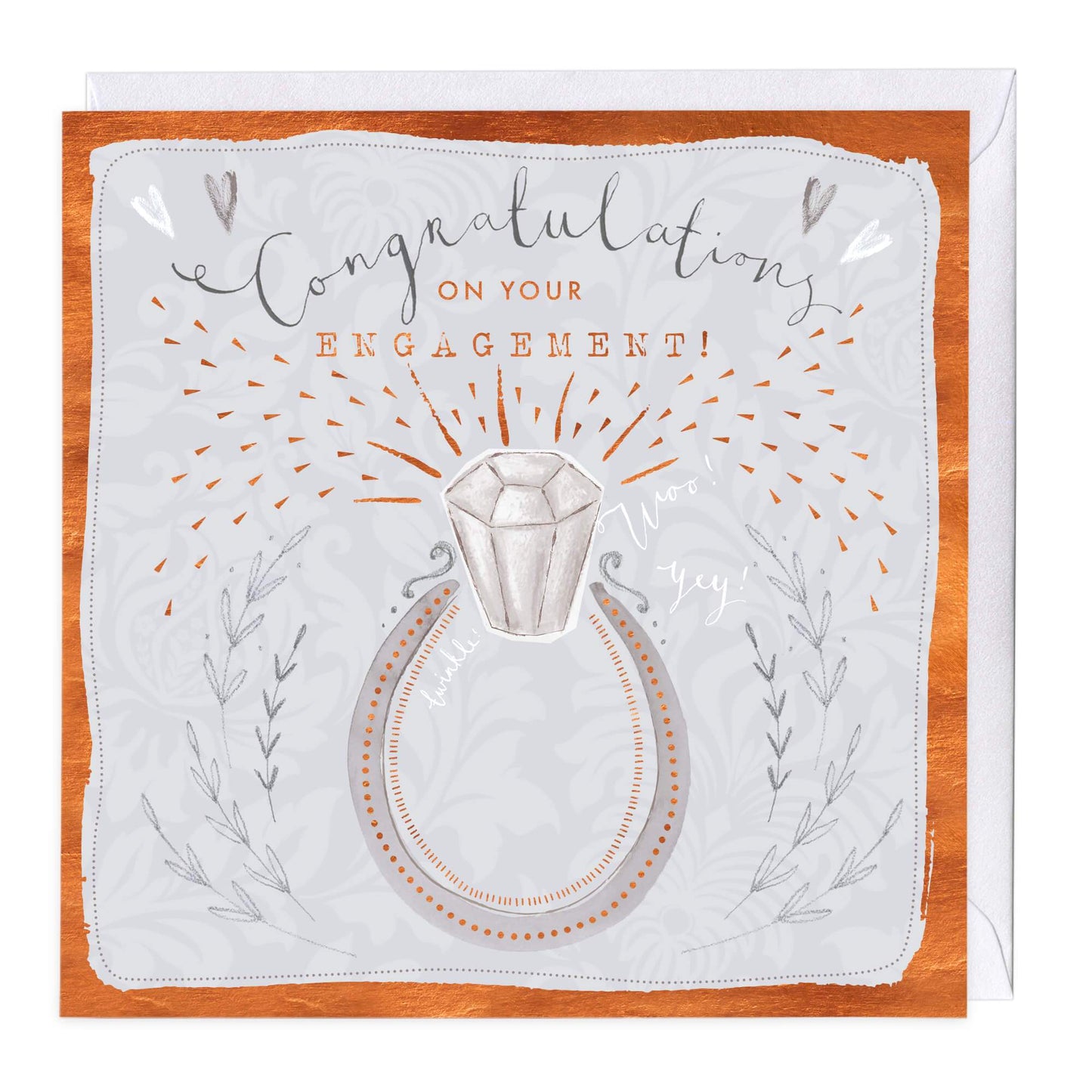 Congratulations On Your Engagement Card