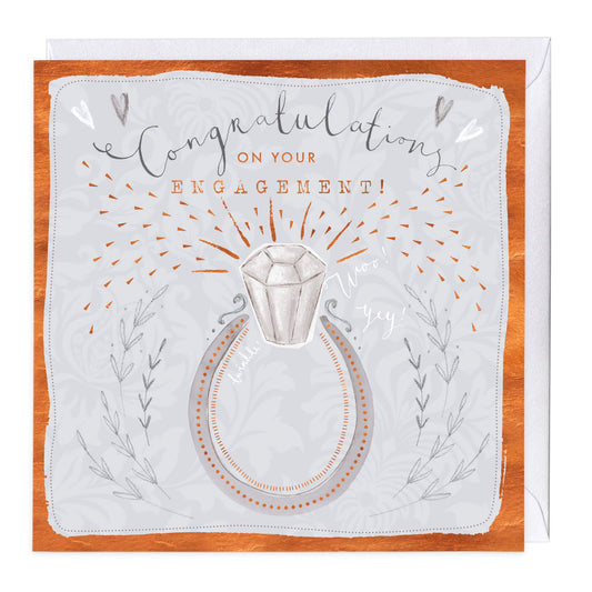 Congratulations On Your Engagement Card