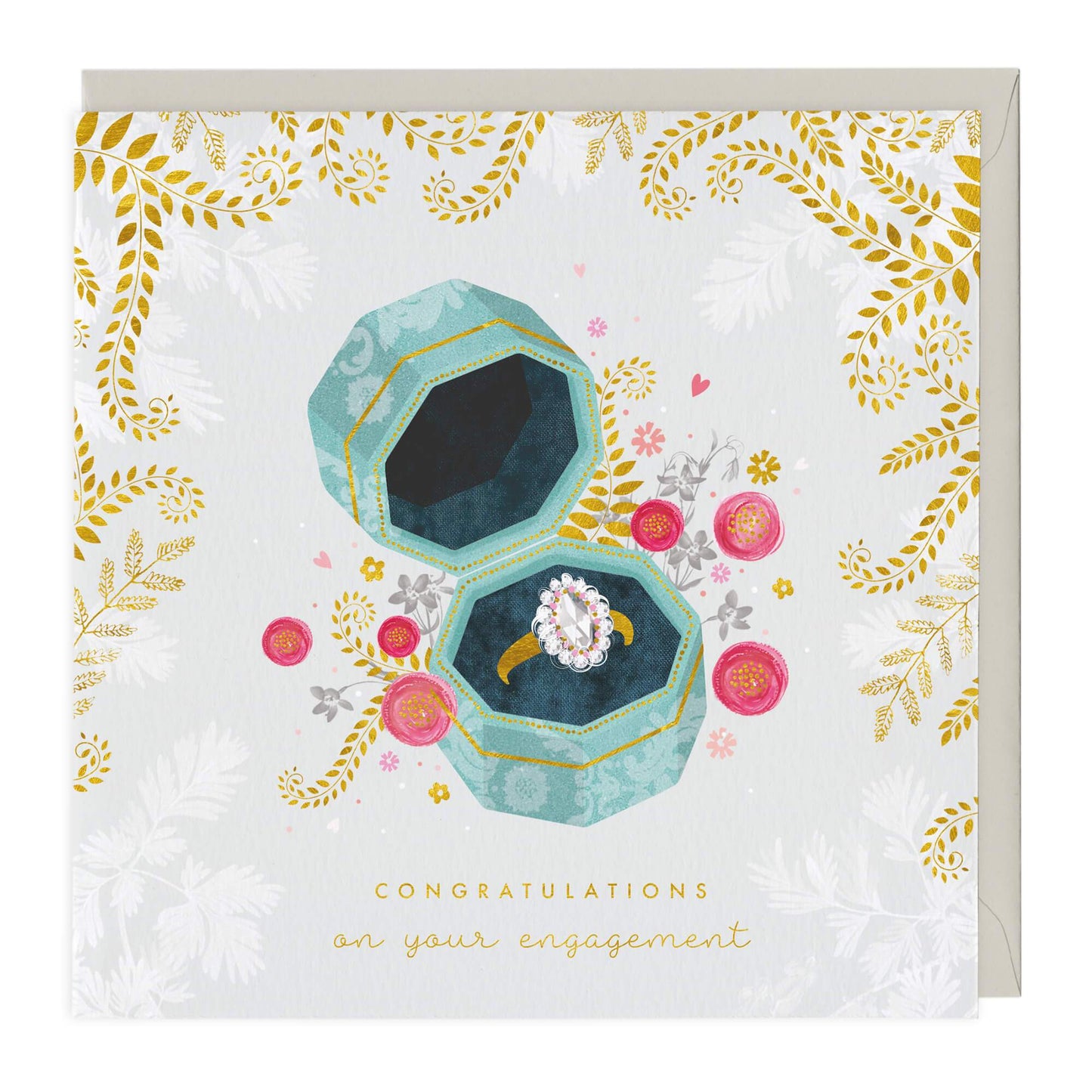 Congratulations On Your Engagement Card