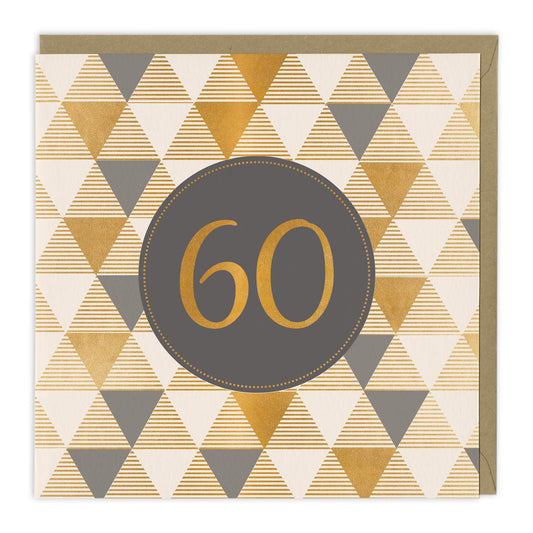 60th Birthday Card For Him