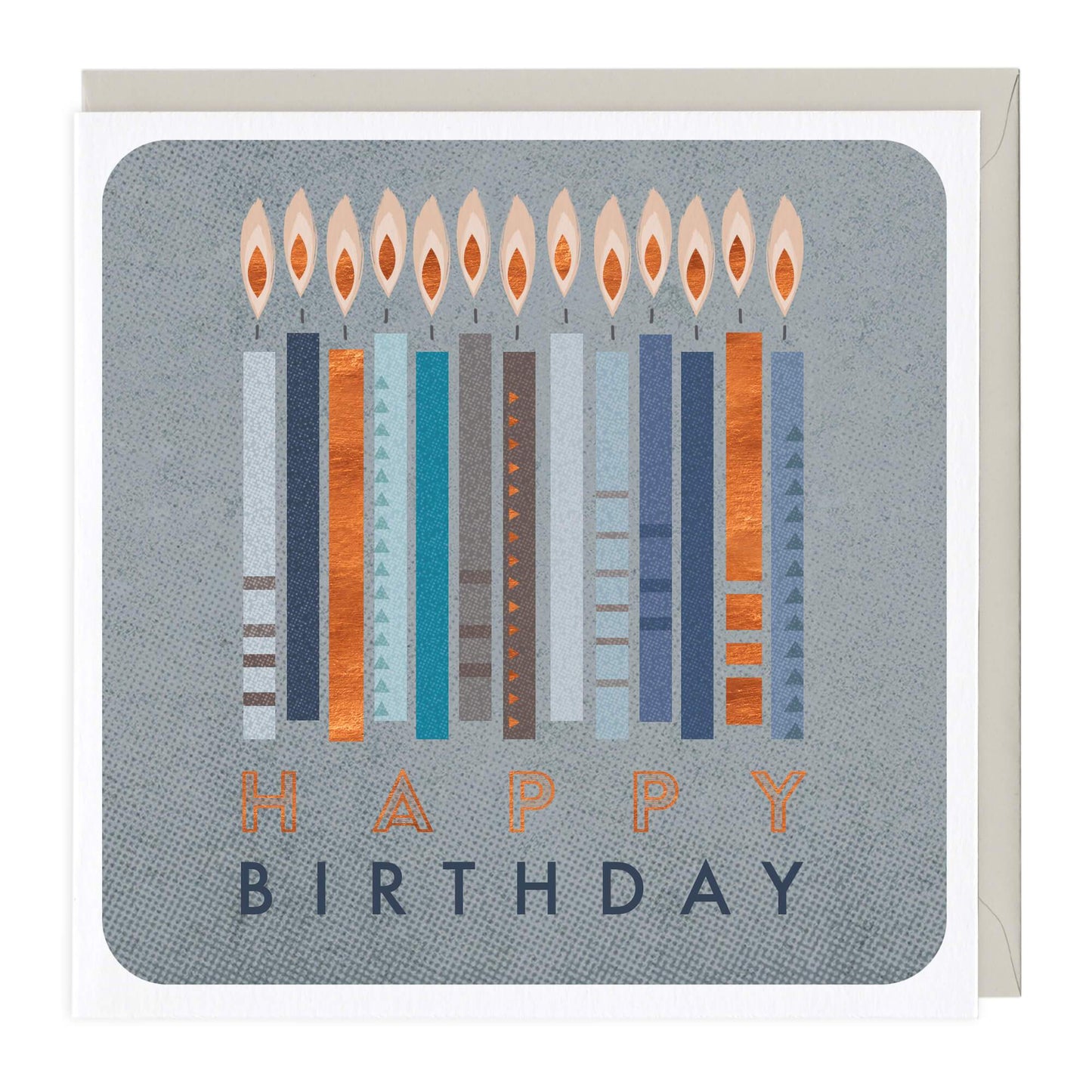 Happy Birthday Candles Card