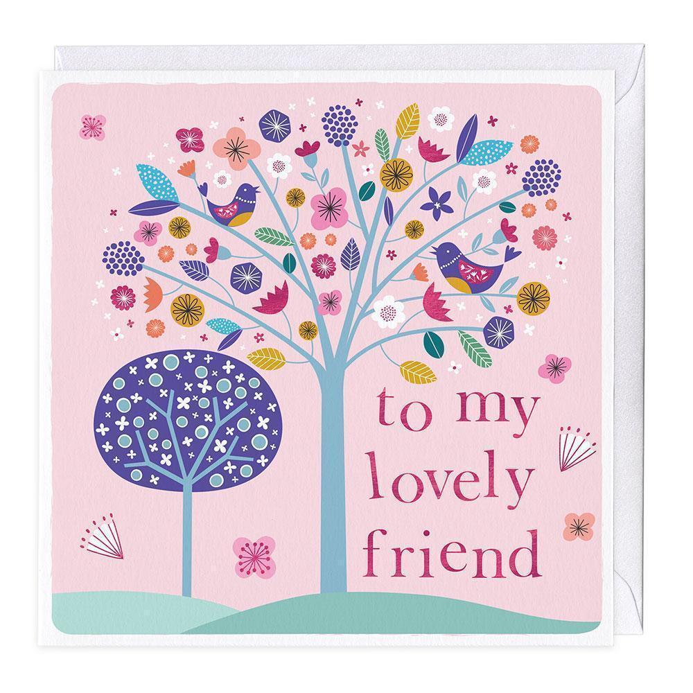 To My Lovely Friend Card