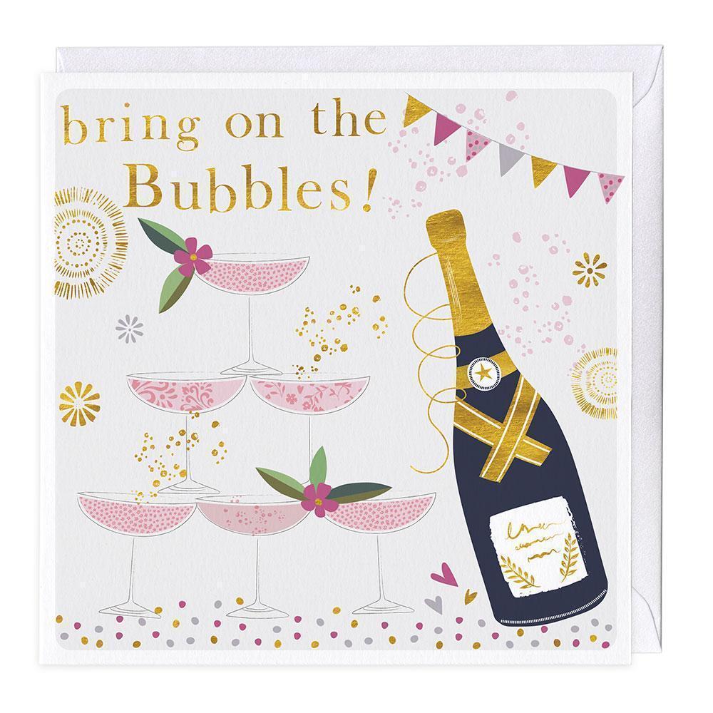 Bring On The Bubbles Celebration Card