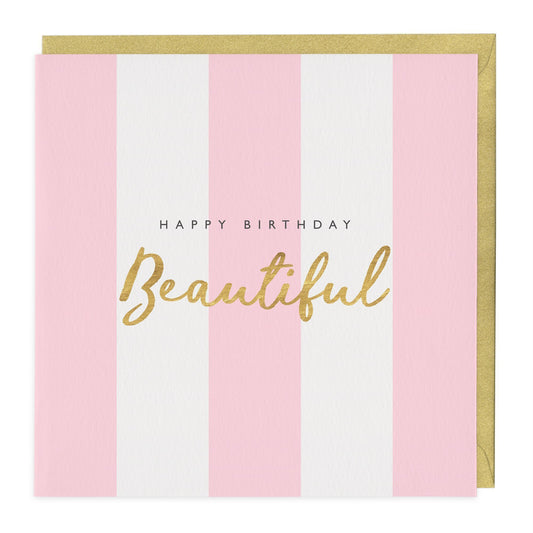 Happy Birthday Beautiful Card