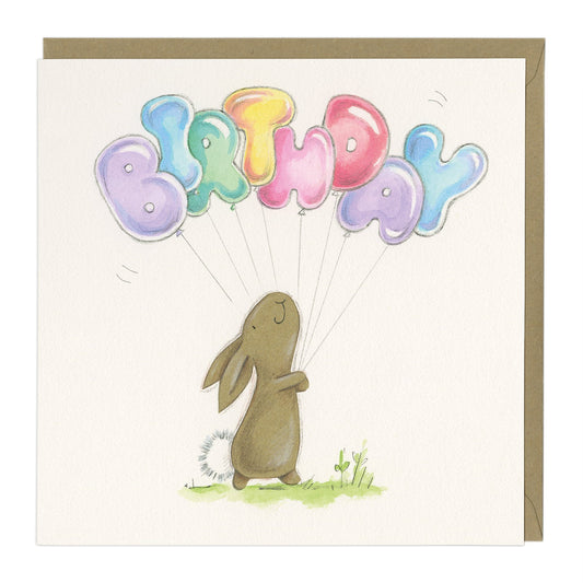 Birthday Balloons Card