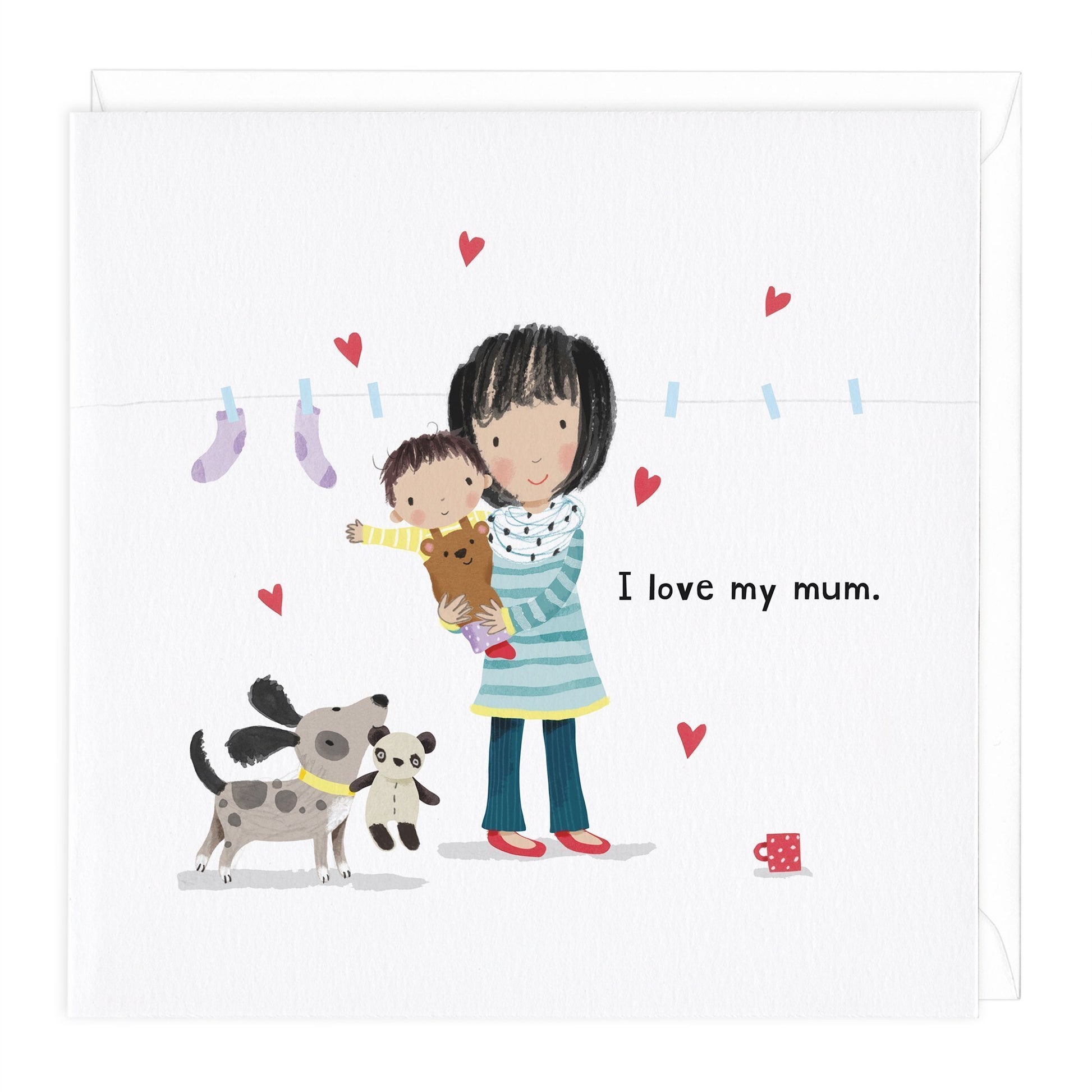 I Love My Mum Card