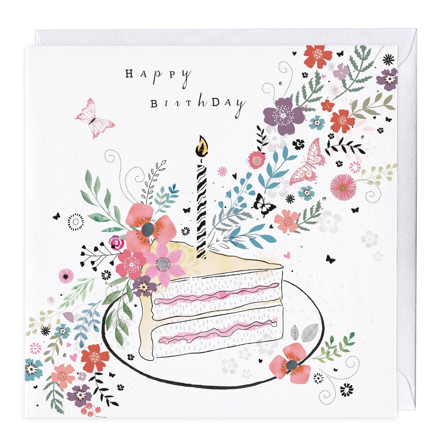 Slice Of Cake Birthday Card