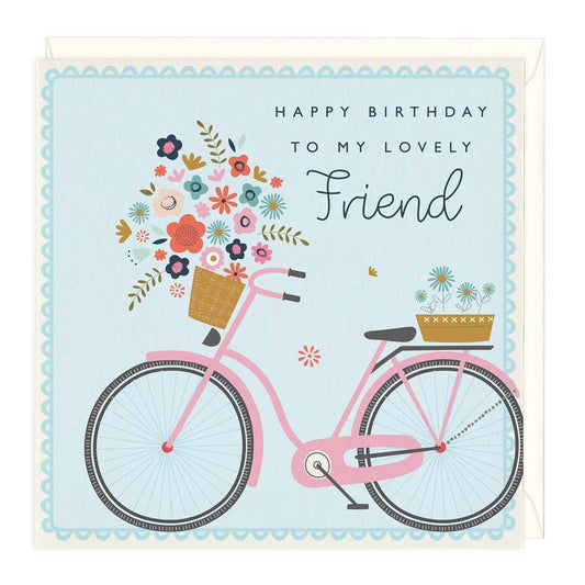 Lovely Friend Birthday Card