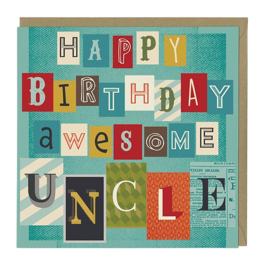 Awesome Uncle Birthday Card!