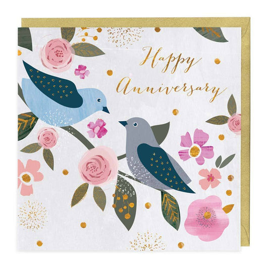 Happy Anniversary Tweety Birds Card