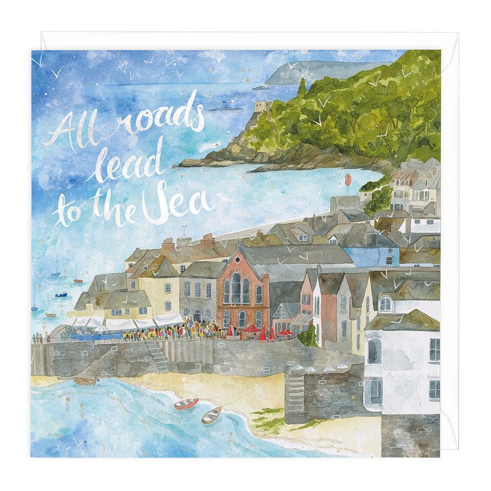 All Roads Lead To The Sea Art Card