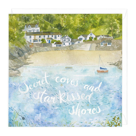 Secret Coves and Star Kissed Shores Art Card