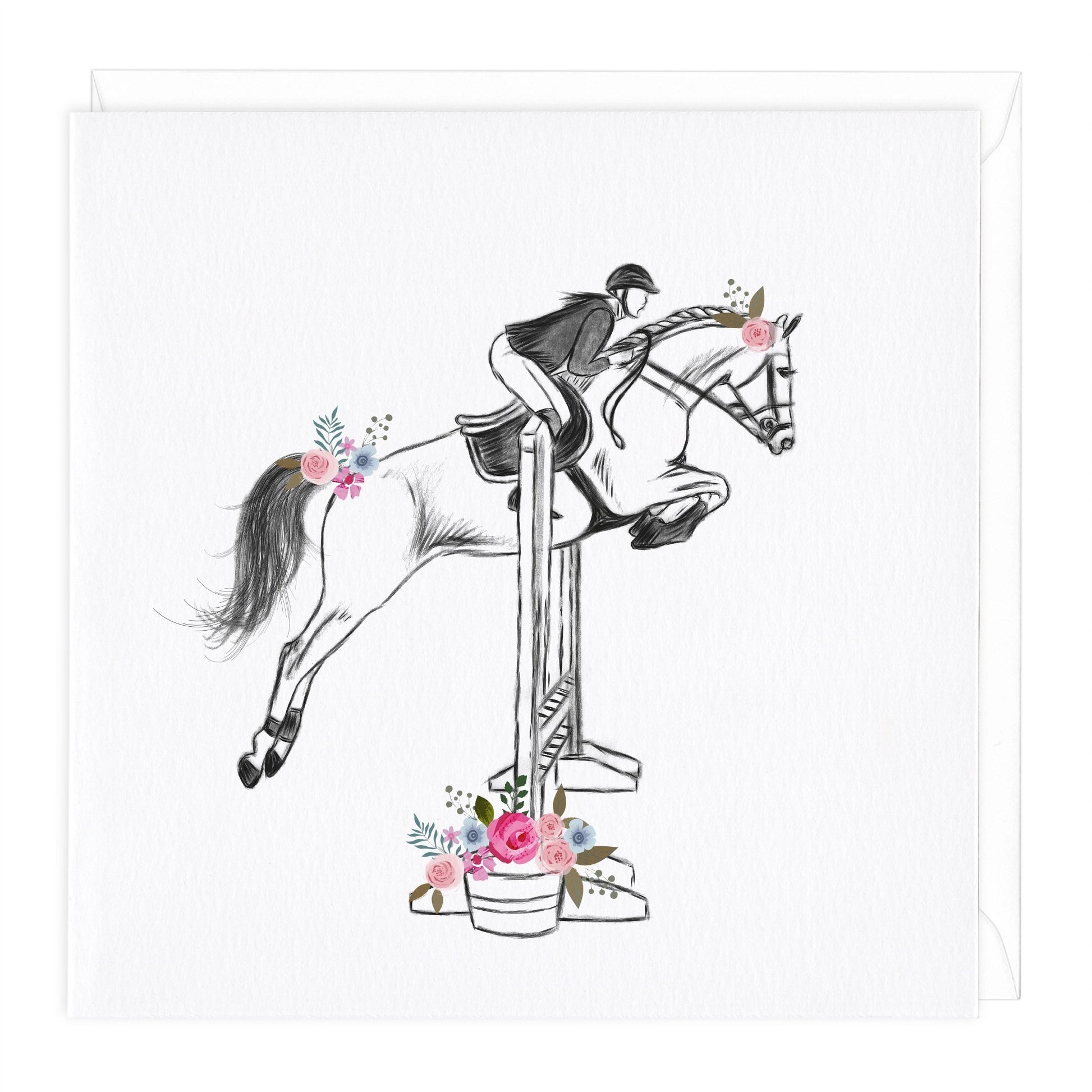 Show Jumping Equine Card