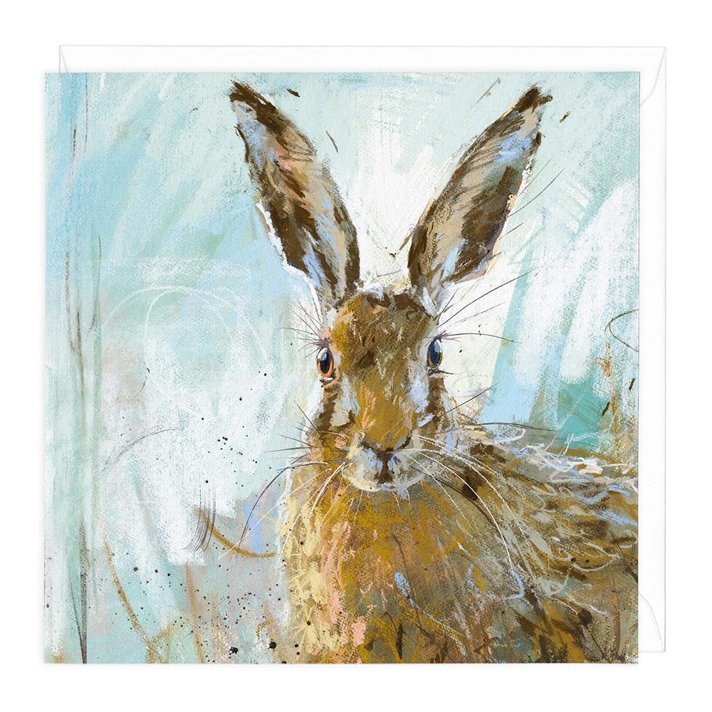 Brown Hare 3 Animal Greeting Card