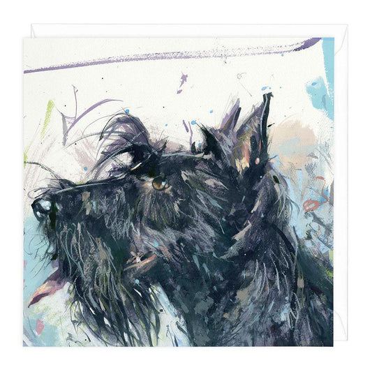 Scottish Terrier Dog Greeting Card