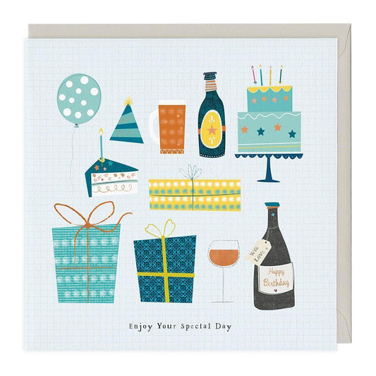 Enjoy Your Special Day Happy Birthday Card