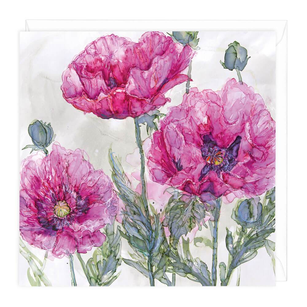 W745 Pink Opium Poppies